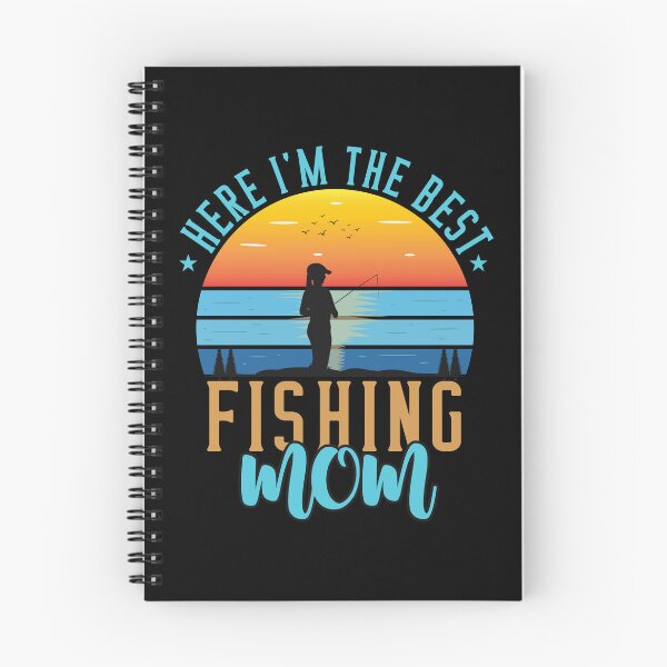 Item preview, here I'm the best fishing mom designed and sold by _ROYAL_ PRINT_ ⭐⭐⭐⭐⭐.