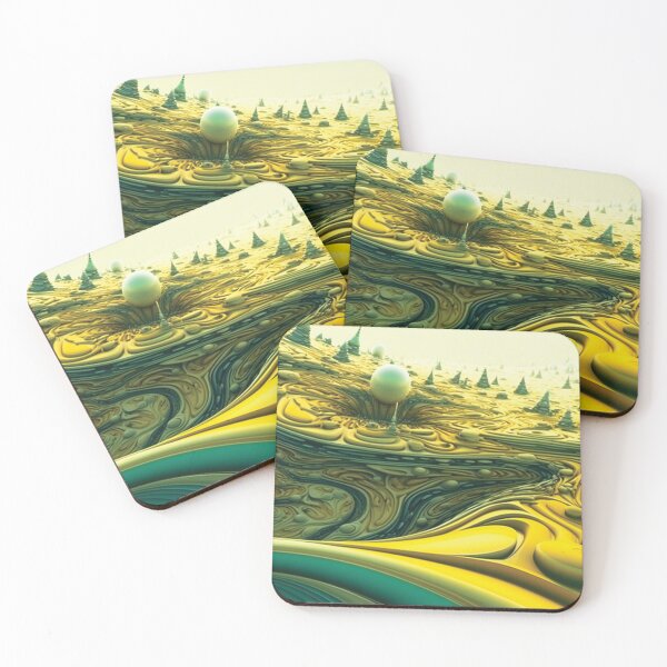 Item preview, Fantasy Alien Planet Landscape designed and sold by AdrianGrosu.