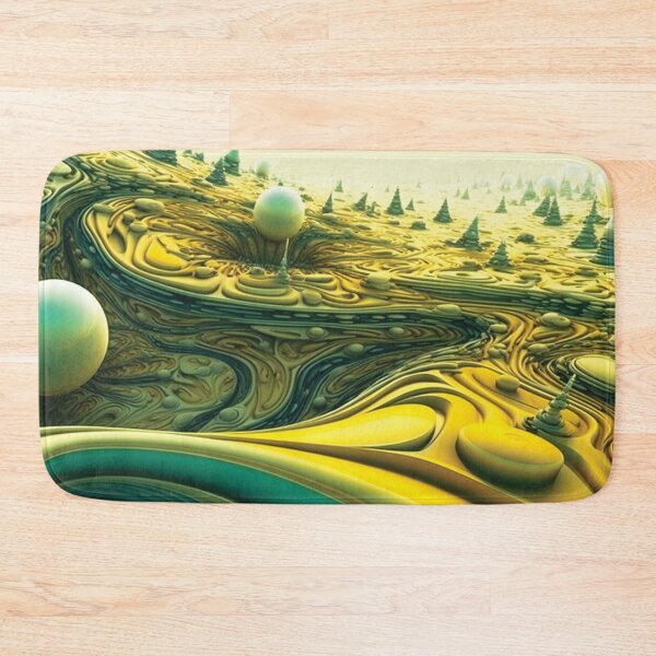 Item preview, Fantasy Alien Planet Landscape designed and sold by AdrianGrosu.
