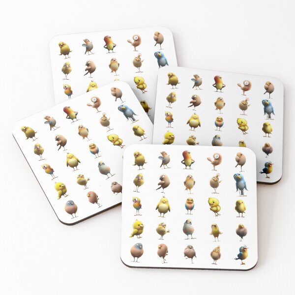 Item preview, Copy of Abstract Bird Colorful Quirkiness Good Laugh designed and sold by Pixel4Art.