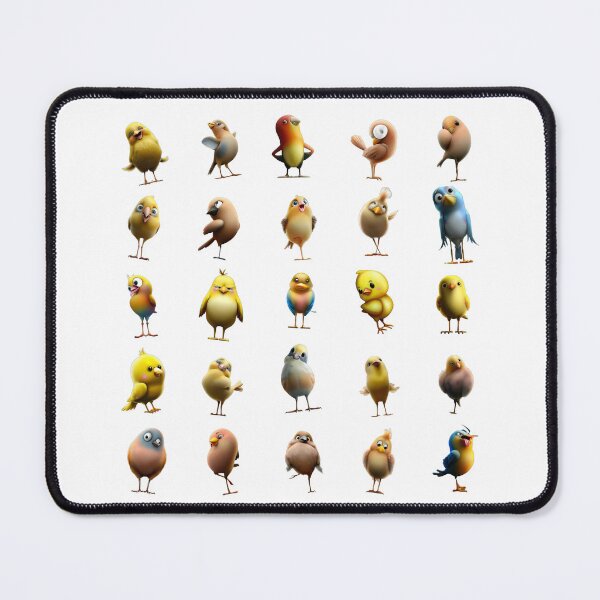 Item preview, Copy of Abstract Bird Colorful Quirkiness Good Laugh designed and sold by Pixel4Art.
