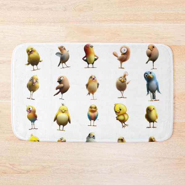 Item preview, Copy of Abstract Bird Colorful Quirkiness Good Laugh designed and sold by Pixel4Art.