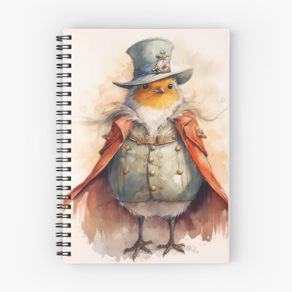 Item preview, Robin : Watercolour Magical Forest Creatures Series designed and sold by MTJ-Mushrooms.
