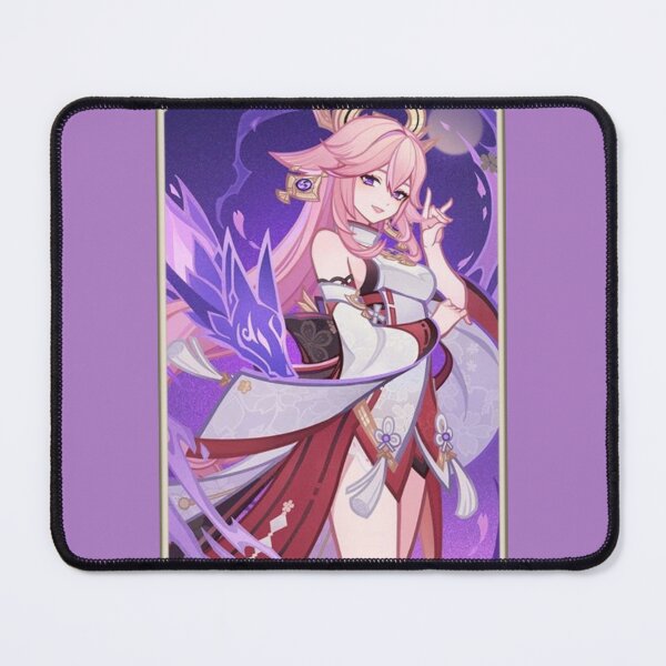 Item preview, Genshin Impact Yae Miko Card designed and sold by HuckleberryArts.