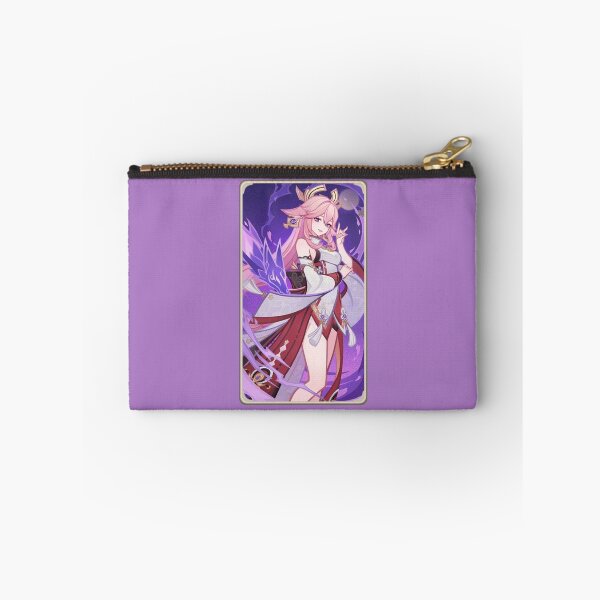 Item preview, Genshin Impact Yae Miko Card designed and sold by HuckleberryArts.