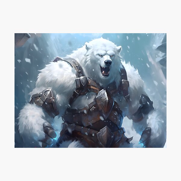 Item preview, Furious Icebear designed and sold by JymaXx.