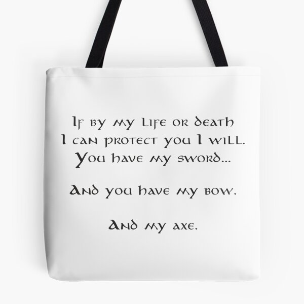 Item preview, If with my life or my death designed and sold by Au_Ra_design.