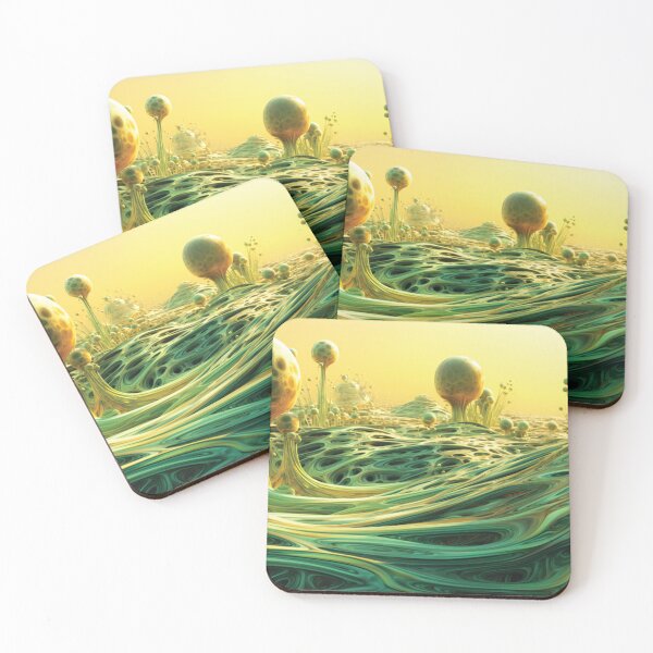 Item preview, Fantasy Alien Planet Landscape designed and sold by AdrianGrosu.
