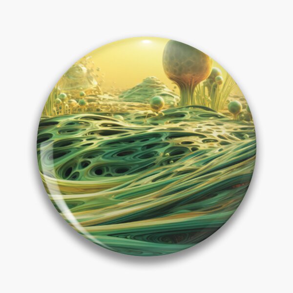Item preview, Fantasy Alien Planet Landscape designed and sold by AdrianGrosu.