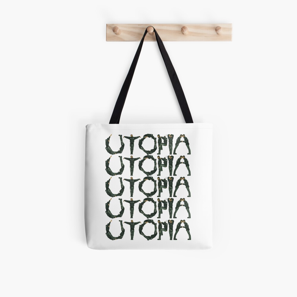 UTOPIA TRAVIS SCOTT Throw Pillow by SadFrank