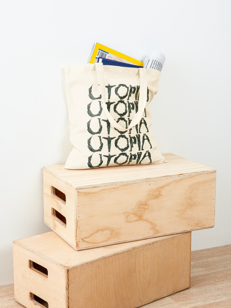 UTOPIA TRAVIS SCOTT Throw Pillow by SadFrank