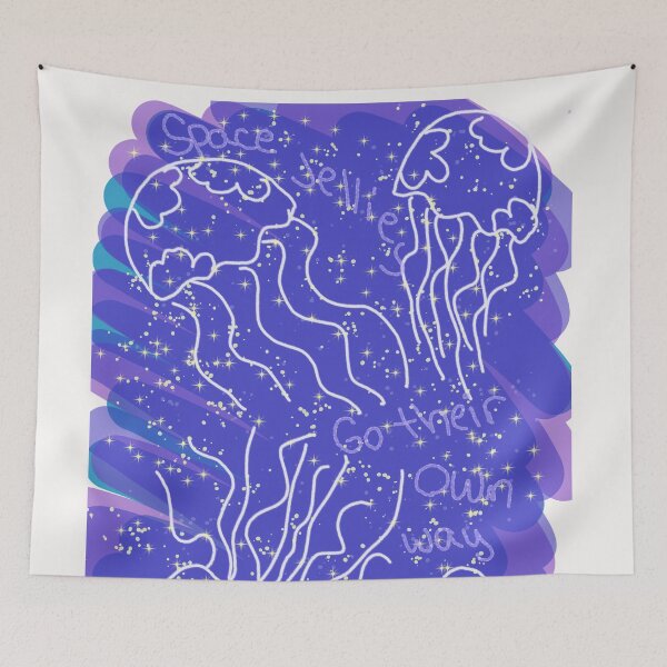 Item preview, Space Jellies Go Their Own Way designed and sold by EmberGlowPress.