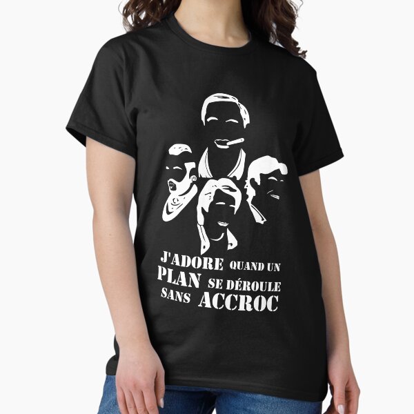 Item preview, L'Agence tous risques - J'adore Quand un Plan se Déroule Sans Accroc (on white) designed and sold by Groenendijk.