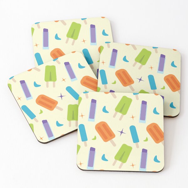 Item preview, Bright Popsicles Pattern designed and sold by LeftNWrite.