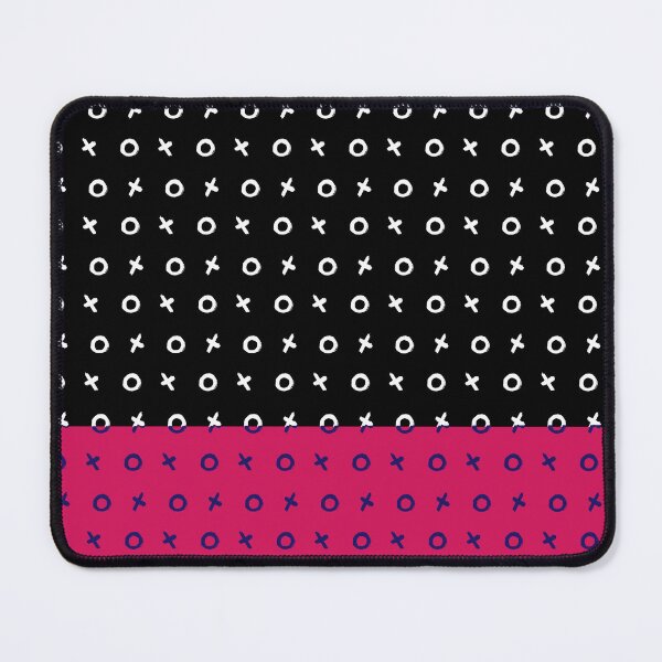 Item preview, Tic Tac Toe Retro Pattern White, Black and Red designed and sold by anisgott.
