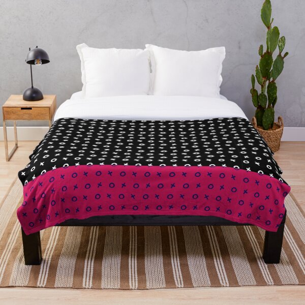 Item preview, Tic Tac Toe Retro Pattern White, Black and Red designed and sold by anisgott.