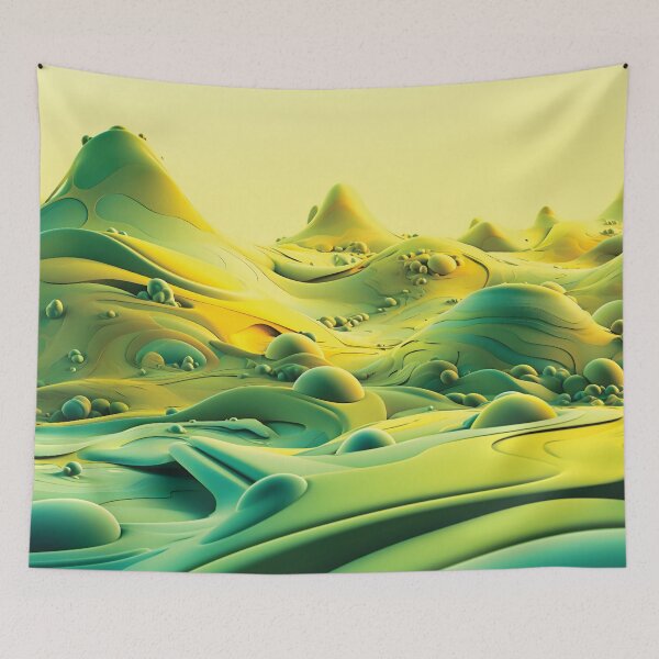 Item preview, Fantasy Alien Planet Landscape designed and sold by AdrianGrosu.
