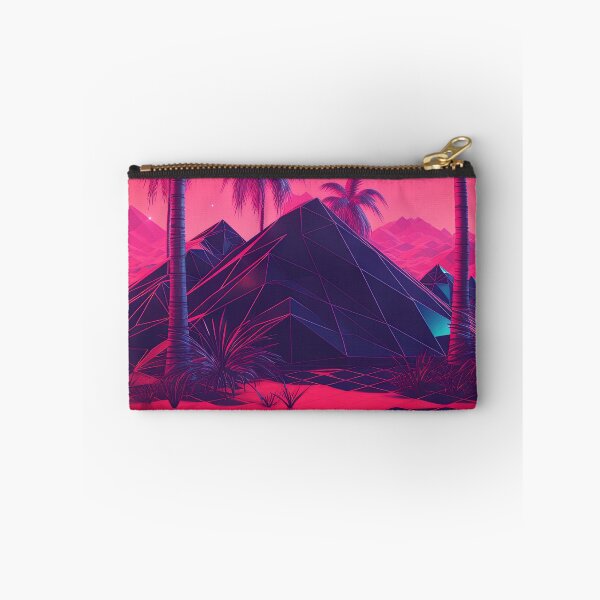 Artikelvorschau, Sunset Melodies: Synthwave-Serenade zwischen den Palmen entworfen und verkauft von Mullet Monkey.