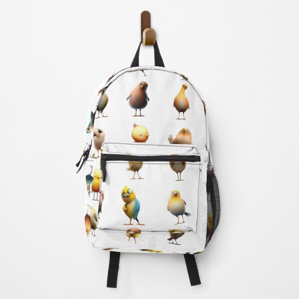 Item preview, Colorful Comedy Abstract Birds designed and sold by Pixel4Art.