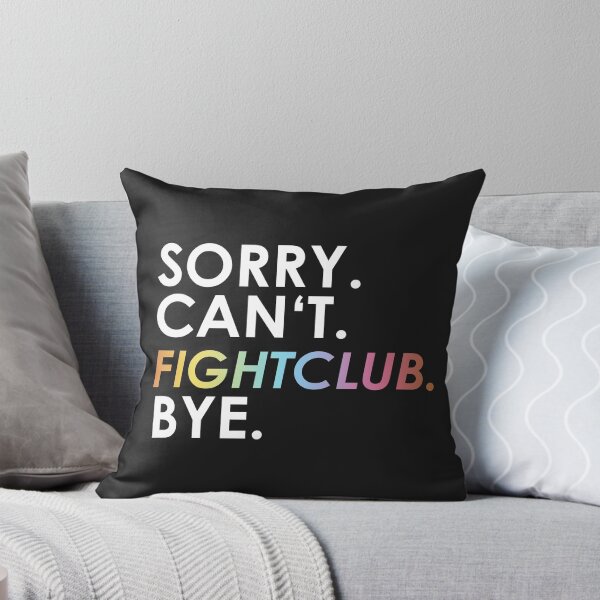 Item preview, sorry Can not. fight club. Bye. (rainbow) designed and sold by ponat.