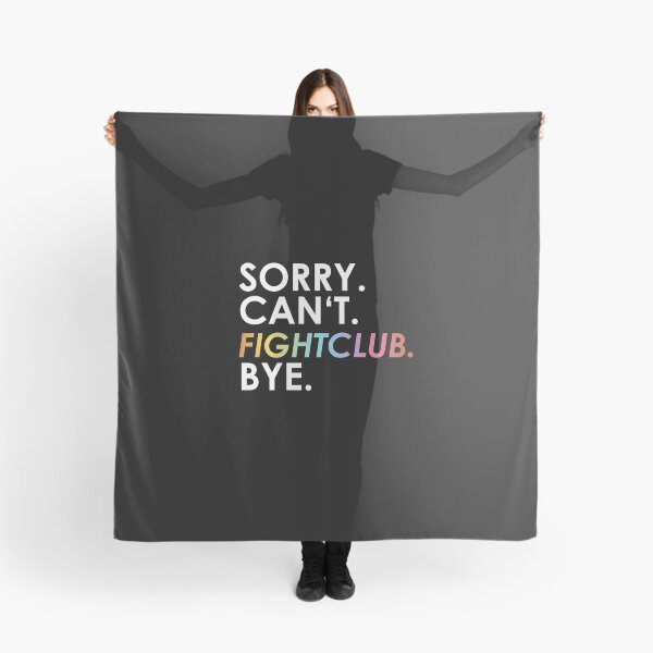 Item preview, sorry Can not. fight club. Bye. (rainbow) designed and sold by ponat.