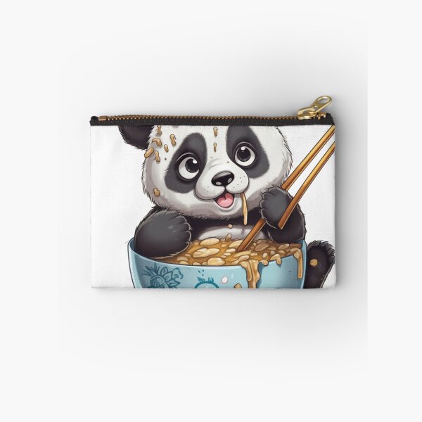 Item preview,  panda bear baby naughty loving kawaii eating designed and sold by DigitalPixelize.