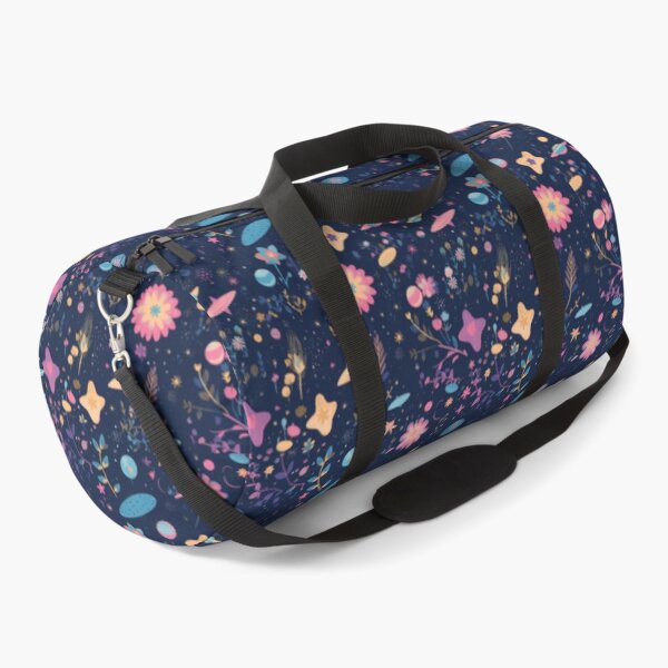 Item preview, Space and Floral Fusion: Explore a Captivating Pattern of Celestial Elements and Blooming Flowers designed and sold by centaurydesigns.