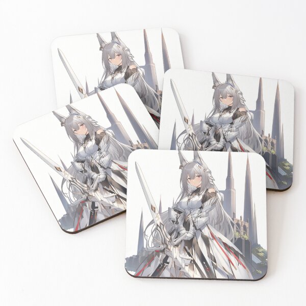 Item preview, Cute Warier Anime Girl - An Adorable and Heartwarming Anime Illustration designed and sold by Zibes-Limited.