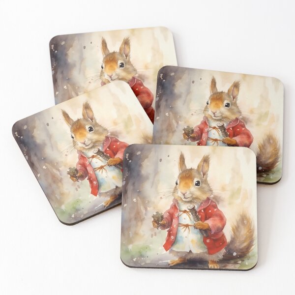 Item preview, Rabbit : Watercolour Magical Forest Creatures Series designed and sold by MTJ-Mushrooms.