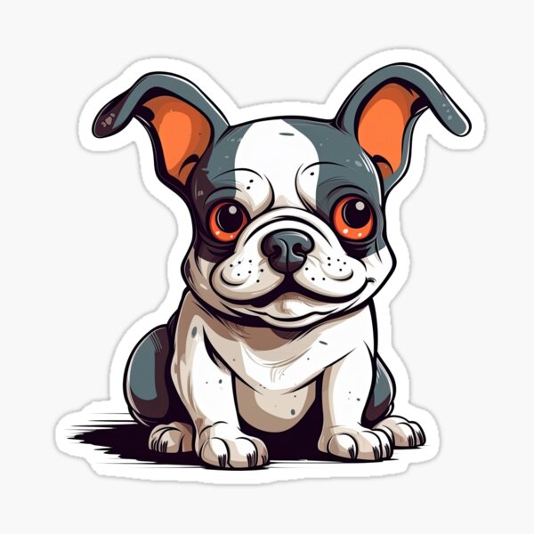 Item preview, French Bulldog masterpiece Illustration: great for Frenchie Dog designed and sold by DooodleGod.