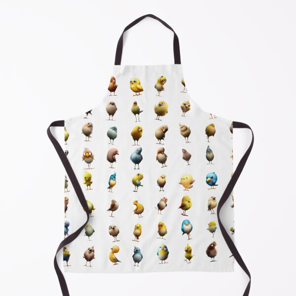 Item preview, Funny Birds in Abstract Splendor designed and sold by Pixel4Art.