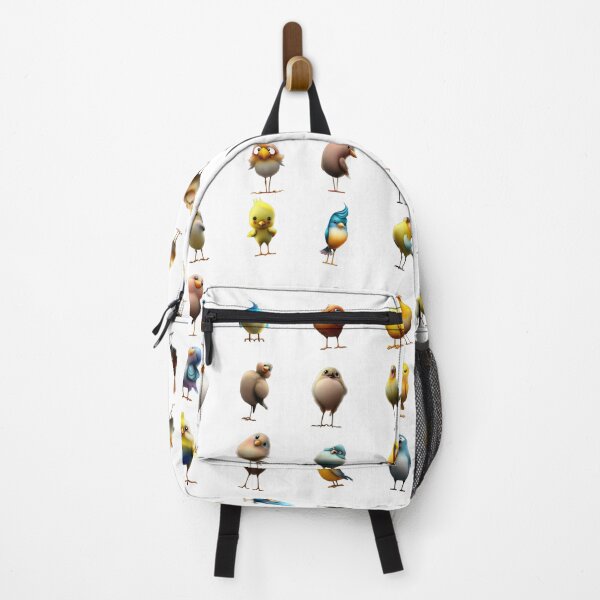 Item preview, Funny Birds in Abstract Splendor designed and sold by Pixel4Art.
