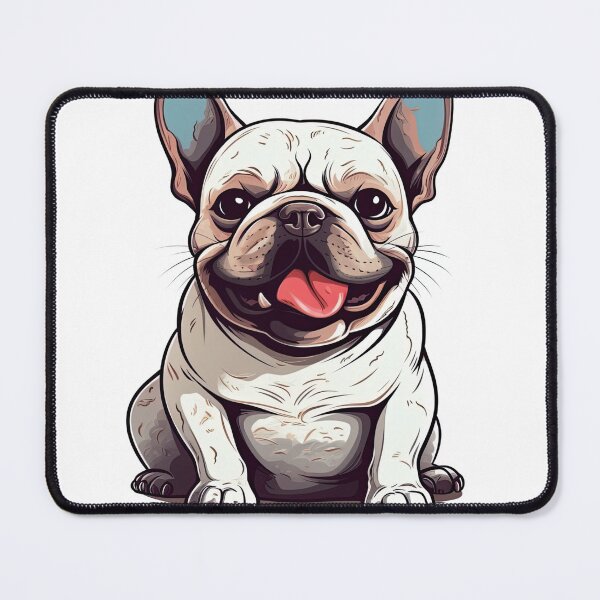 Item preview, Frenchie Love masterpiece Bulldog - Funny Dog Lover artwork, artwork & Apparel designed and sold by DooodleGod.