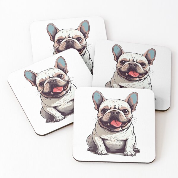 Item preview, Frenchie Love masterpiece Bulldog - Funny Dog Lover artwork, artwork & Apparel designed and sold by DooodleGod.