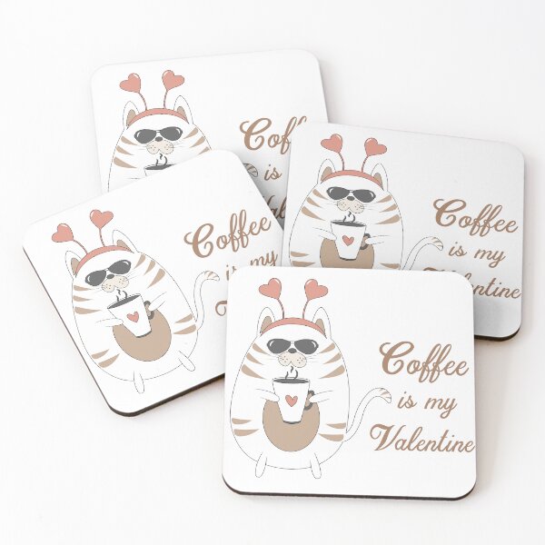 Item preview, Kitty, Coffee, and Love The Perfect Trio designed and sold by Brannas-designs.