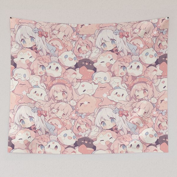 Item preview, Chibi to Mochibi no Momoiro designed and sold by MagikKotik.