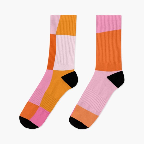 Item preview, Pink and Orange, Checkerboard, Grid, Distorted designed and sold by OneThreeSix.