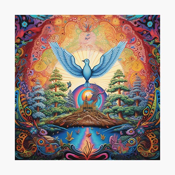 Vista previa del artículo con la obra «Unidad cósmica», diseñado y vendido por AstralMindTrip.