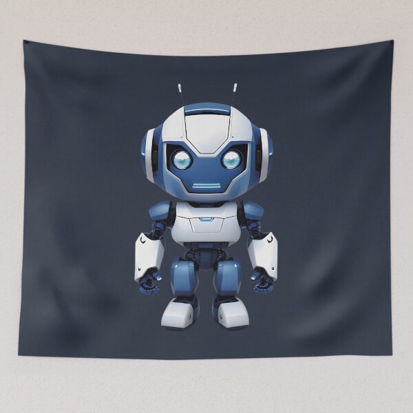 Item preview, Teenage Adorable Robot - Unique Design for Tech Lovers designed and sold by Mementium.