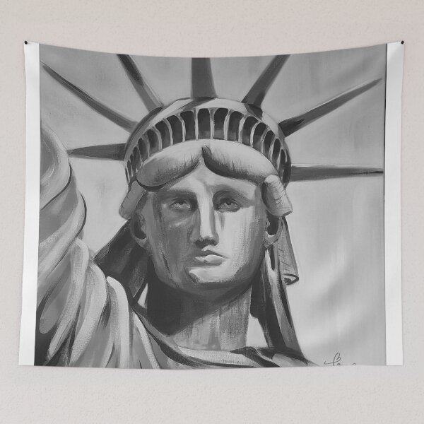 Item preview, Freedom Liberty Black and White designed and sold by Marie-Armelle Borel.