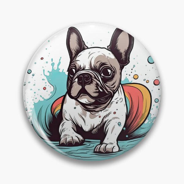 Item preview, Buddy: Fun French Bulldog Apparel for Canine Lovers in XS-4XL options - Shop designed and sold by DooodleGod.