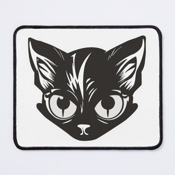 Item preview, BW Cat designed and sold by inksycutsy.