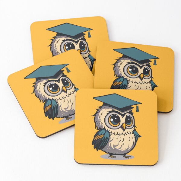 Item preview, Cute Owl Graduation Cap Topper Cartoon designed and sold by Zazizu.