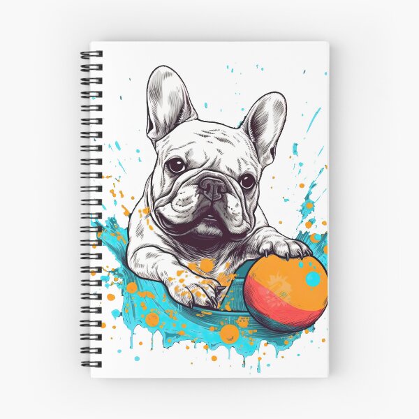 Item preview, Love Apparels French Bulldog artwork - Playful Caricature artwork for Dog Lovers and Their Loyal Canine designed and sold by DooodleGod.
