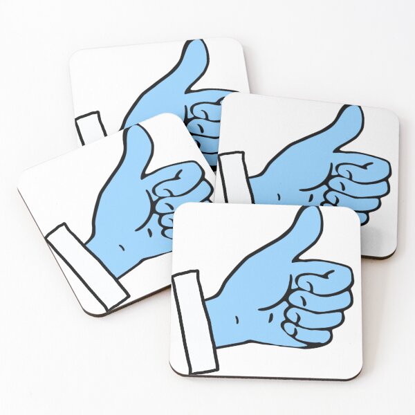 Item preview, Lab Blue Gloves Thumps Up designed and sold by MedLabVibes.