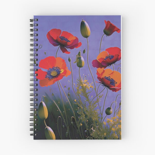 Item preview, red poppy designed and sold by mylittlewindow.