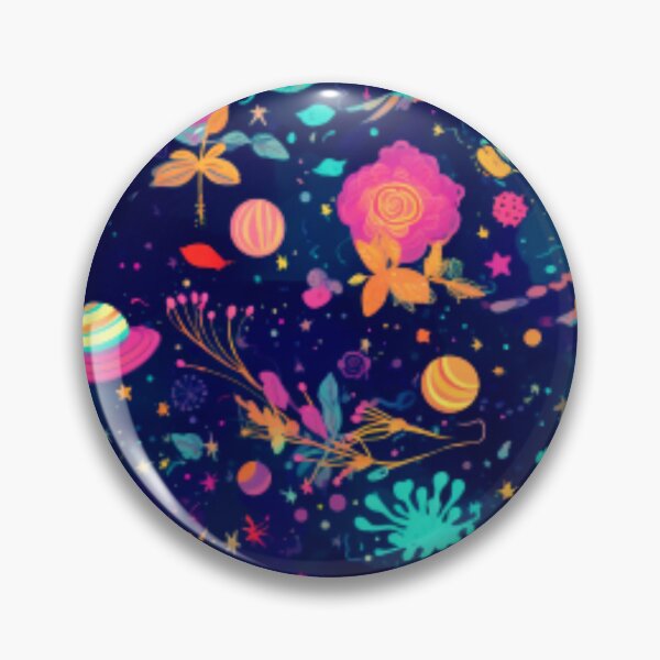 Item preview, Cosmic Blossoms: Exploring the Intersection of Space and Flowers designed and sold by centaurydesigns.