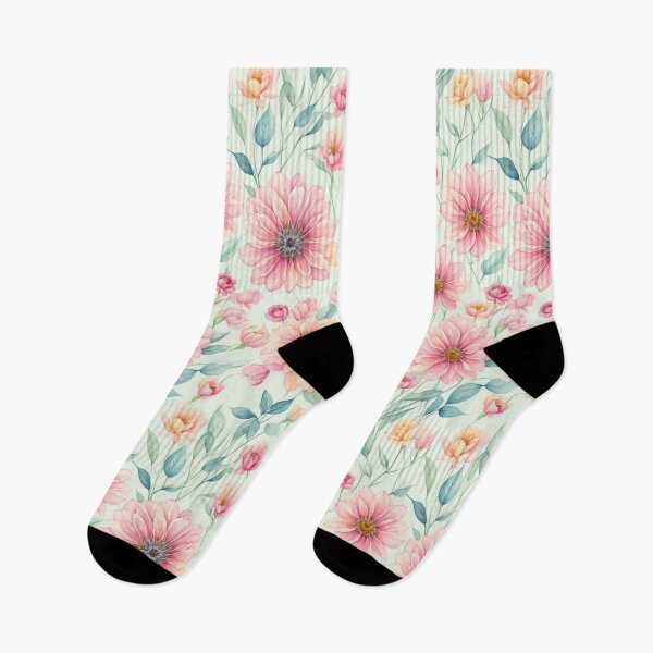 Item preview, Aesthetic Pink flora on pastel background  designed and sold by PeacockThrone25.