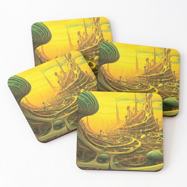Item preview, Fantasy Alien Planet Landscape designed and sold by AdrianGrosu.