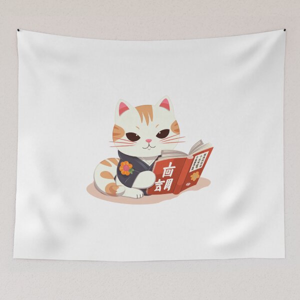 Item preview, Japenese from Zero Funny Cat designed and sold by Ayzenstickers.